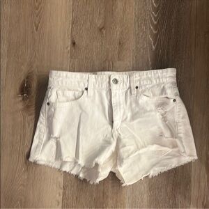 Joe's Jeans White Jean Shorts